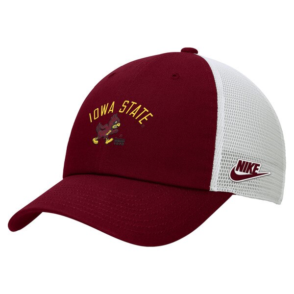 Nike Walking Cy Cardinal and White FA26 Unstructured Meshback Club Cap